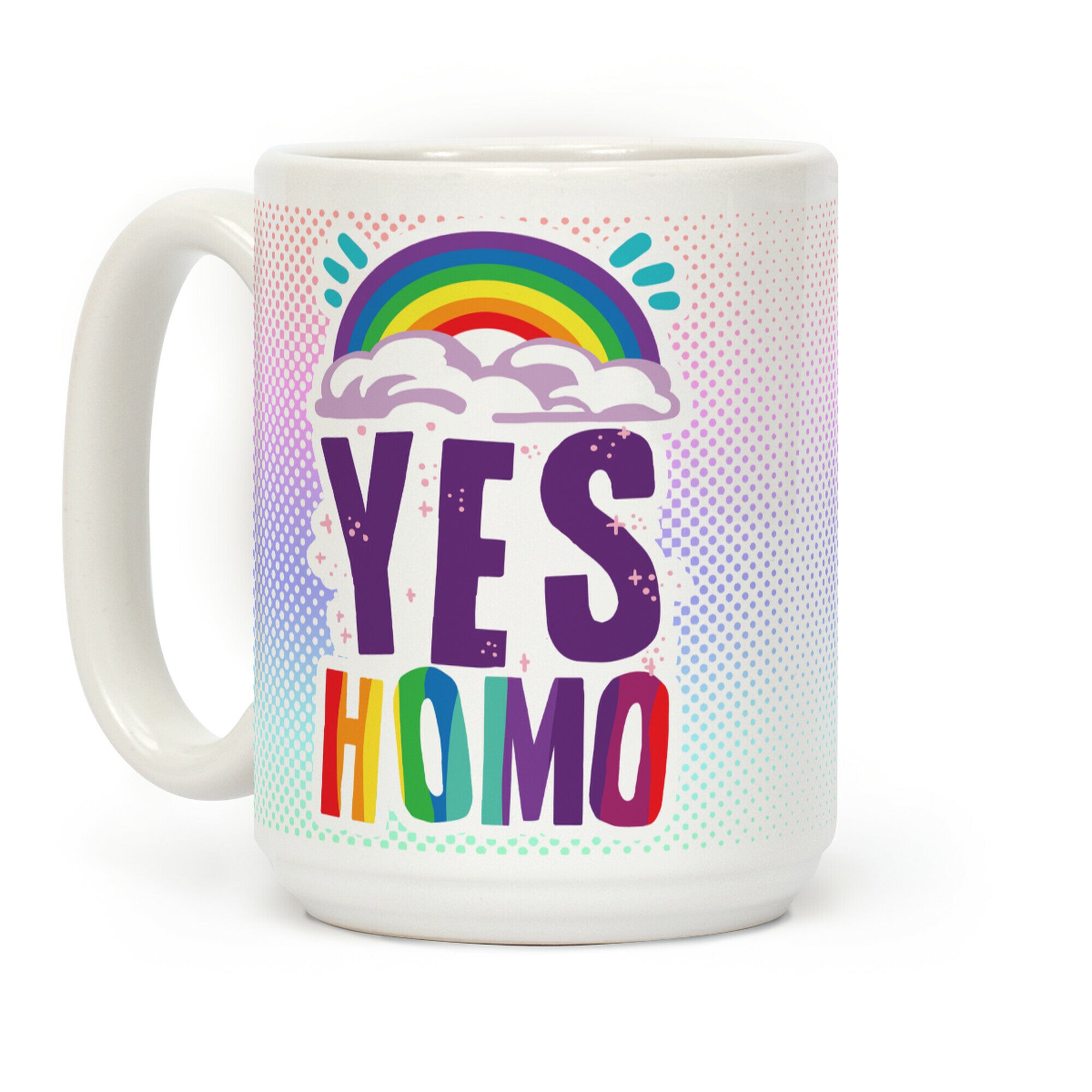 Yes Homo Coffee Mug